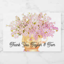 Gastgeschenk Hochzeit-Mini-Flaschen-Etiketten