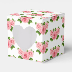 Gastgeschenk Hochzeit mit Herzfenster Geschenkschachtel