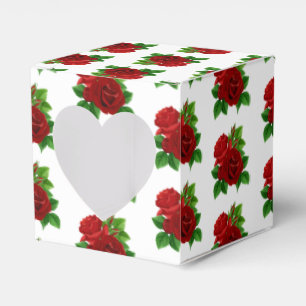 Gastgeschenk Hochzeit mit Herzfenster Geschenkschachtel