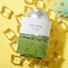 Gastgeschenk Hochzeit Napa Dosenkühler