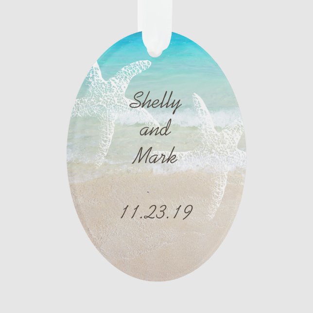 Gastgeschenk Hochzeit Ornament (Vorderseite)