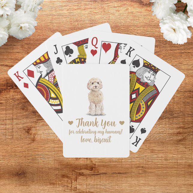 Gastgeschenk Hochzeit spielen von Hunden Spielkarten (Von Creator hochgeladen)
