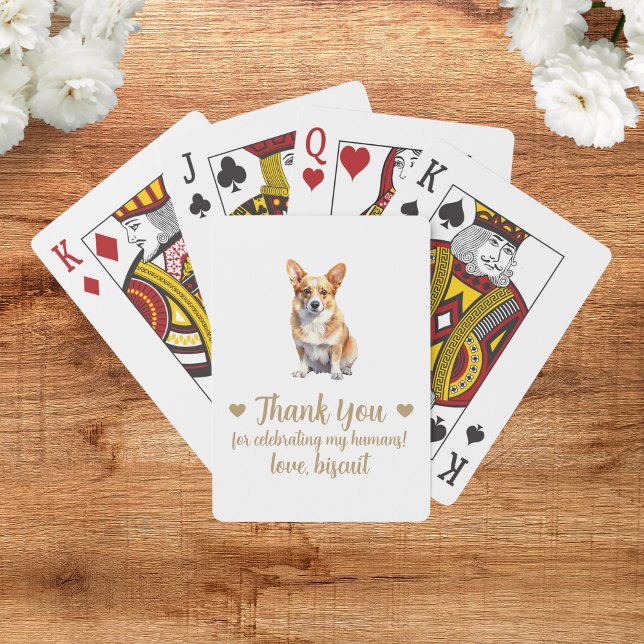 Gastgeschenk Hochzeit spielen von Hunden Spielkarten (Von Creator hochgeladen)
