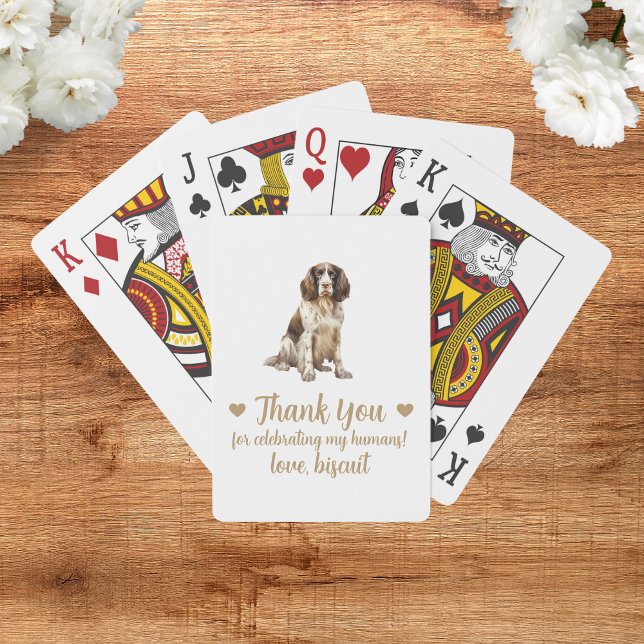 Gastgeschenk Hochzeit spielen von Hunden Spielkarten (Von Creator hochgeladen)