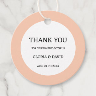 Gastgeschenk Hochzeit-Tags anzeigen Geschenkanhänger