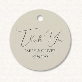 Gastgeschenk Hochzeit-Tags der Oyster-Muscheln Geschenkanhänger