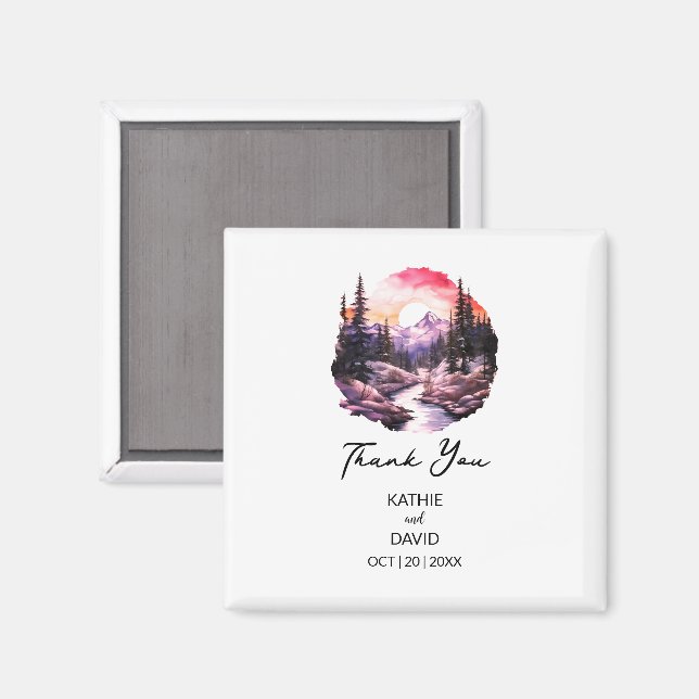 Gastgeschenk Hochzeit Weihnachtsabenteuer Ehe im F Magnet (Vorderseite/Rückseite)