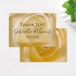 Gastgeschenk Hochzeit "White Rose Floral"