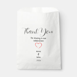 Gastgeschenk Hochzeiten Geschenktütchen