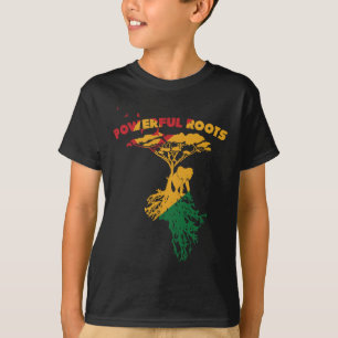 Gastgeschenk Pan African Decor Afro Amer T-Shirt