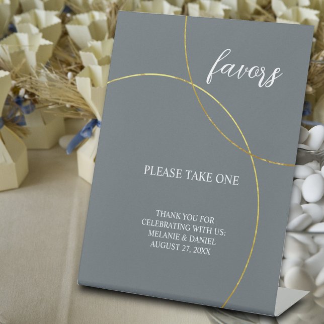 Gastgeschenke Hochzeit für Minimalistische Rings U Sockelschild (Von Creator hochgeladen)