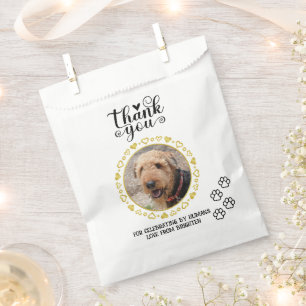 Gastgeschenke Hochzeiten-Beutel mit Ihrem Hund ode Geschenktütchen