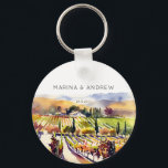 Gastgeschenke Hochzeiten der Weinberge im Napa-Tal Schlüsselanhänger<br><div class="desc">Weinberge im Napa-Tal Gastgeschenke Hochzeiten mit personalisierten Schlüsselketten</div>