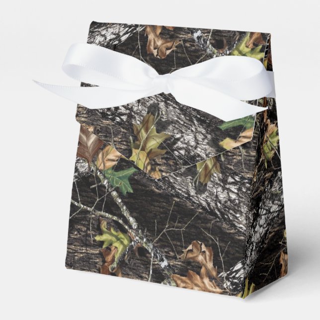 Gastgeschenke Hochzeiten für die Jagd auf Camoufla Geschenkschachtel (Vorderseite)
