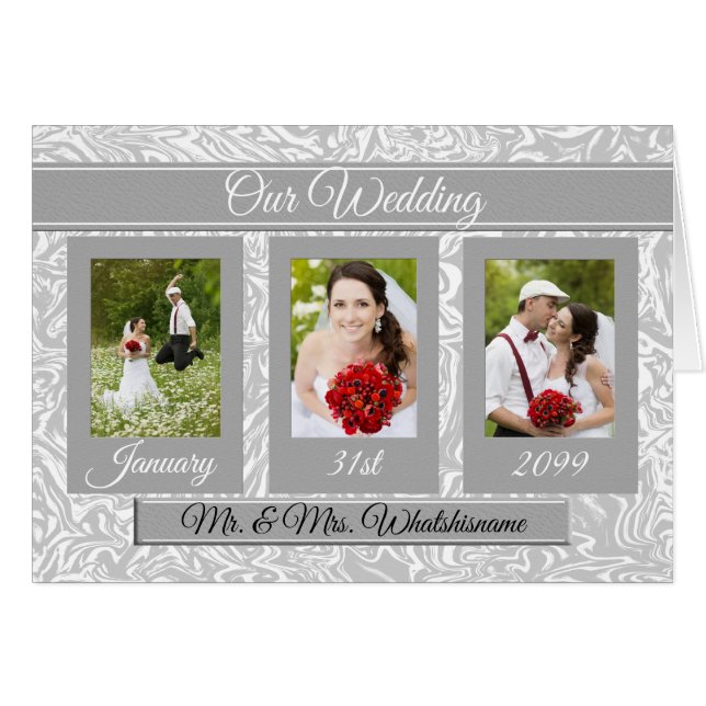 Gastgeschenke Hochzeiten mit Coupels Geschichte (Vorderseite (Horizontal))