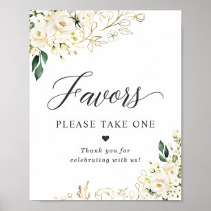 Gastgeschenke Hochzeiten Unterschreiben Bitte nehm Poster