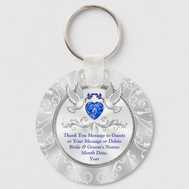 Gastgeschenke Hochzeiten von "Love Bird", Liebhabe Schlüsselanhänger (Vorderseite)