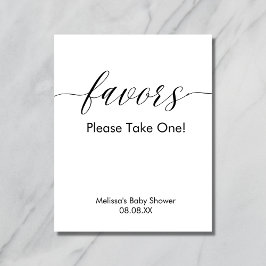 Gastgeschenke Unterschreiben Moderne Minimalistisc Poster
