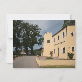 GASTHAUS ZUM HOFGARTEN UNTER SCHLOSS IN HAAG POSTKARTE