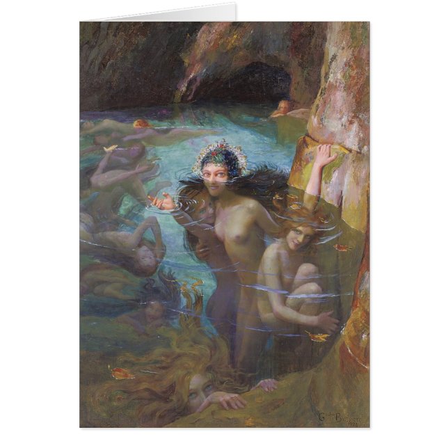 Gaston Bussiere Sea Nymphs CC0439 (Vorne)