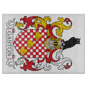 Gaston-Familienwappen Schneidebrett