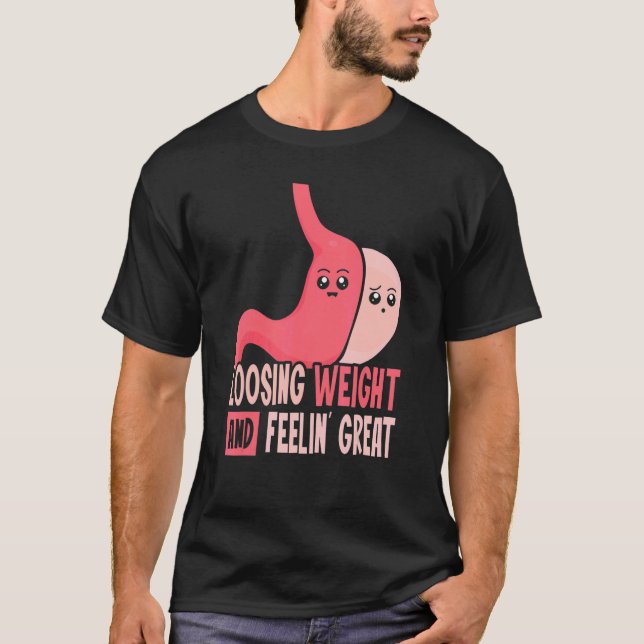 Gastric Operation & Downsizing Progress Magenypa T-Shirt (Vorderseite)