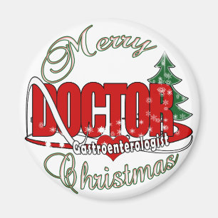Gastroenterologe DOCTOR CHRISTMAS Magnet