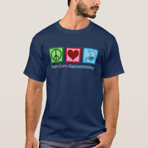 Gastroenterologe - FriedensLiebe-Darmleiden T-Shirt