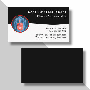 Gastroenterologe Visitenkarten Visitenkarte