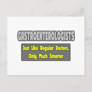 Gastroenterologen... Smarter Postkarte