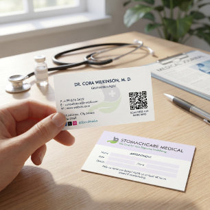 Gastroenterologie-Klinik Geschäft   Termin Visitenkarte