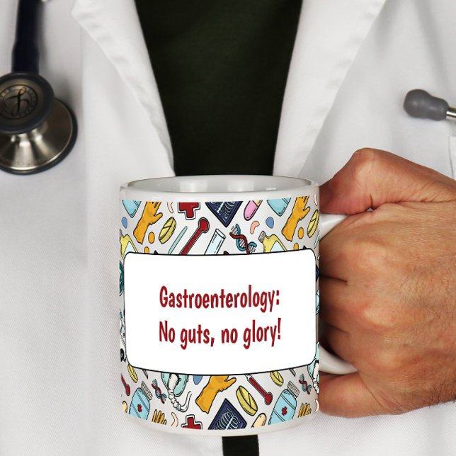 Gastroenterologie Medizinstuktum Geschenk des Arzt Kaffeetasse (Von Creator hochgeladen)