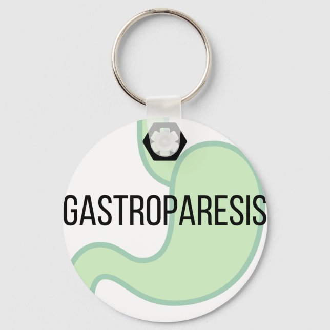 Gastroparese Schlüsselanhänger (Vorderseite)
