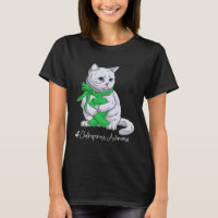 Gastroparesis Awareness Montag Grüne Ribbon Katze