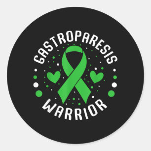 Gastroparesis-Krieger Gastroparesis-Bewusstsein Runder Aufkleber