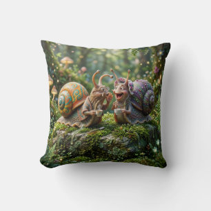 Gastropoden-Klatsch Kissen