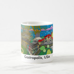 Gastropolis, USA Tasse