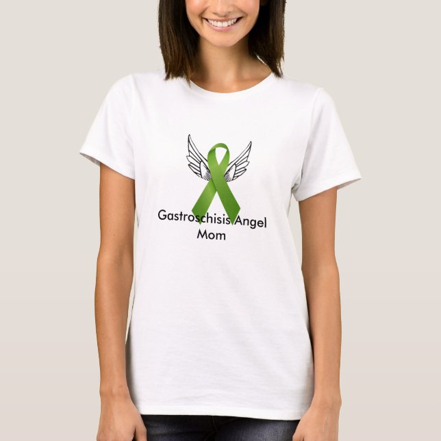 Gastroschisis Engels-Mama T-Shirt (Vorderseite)