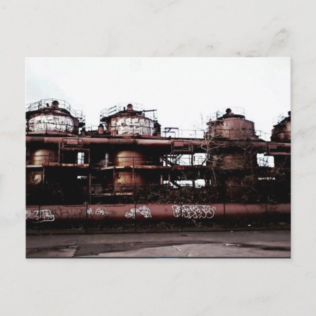 Gasworks Park Postkarte (Vorderseite)