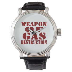 Gaszerstörungswaffen Armbanduhr