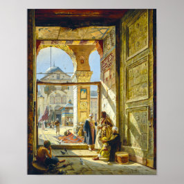 Gate Great Umayyad Mosque Damascus | Bauernfeind | Poster