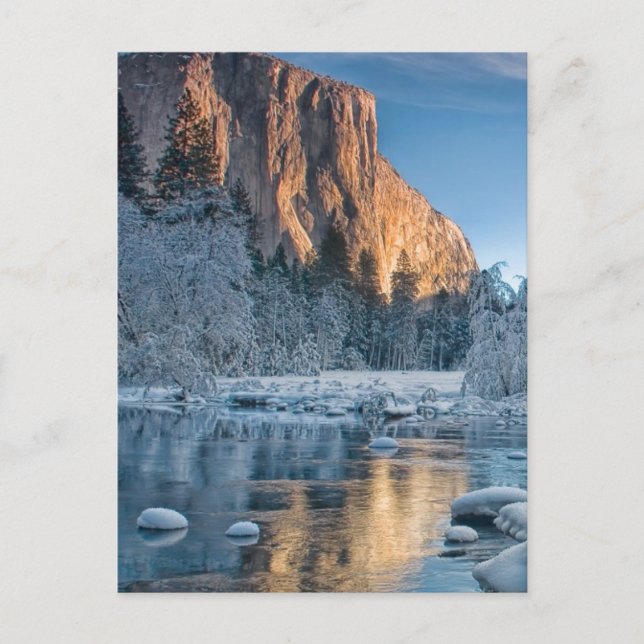 Gates in Yosemite Postkarte (Vorderseite)