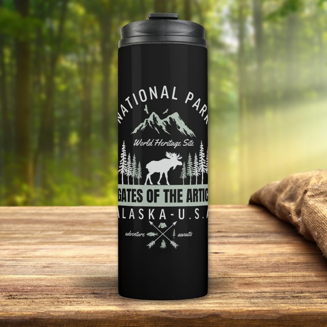 Gates of the Arctic National Park Alaska Us Thermosbecher (Von Creator hochgeladen)