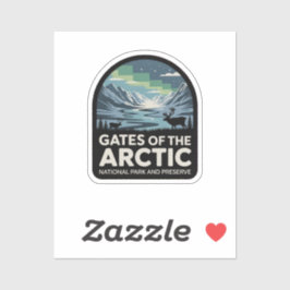 Gates-of-the-Arctic-Nationalpark-Abzeichen Aufkleber