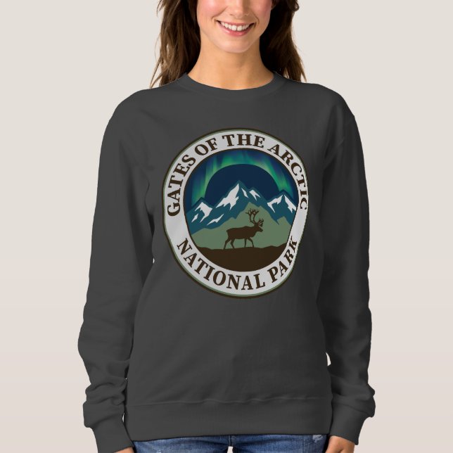 Gates-of-the-Arctic-Nationalpark Sweatshirt (Vorderseite)