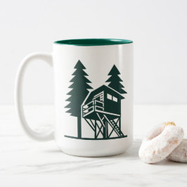 Gatesman Treehouse Coffee Mug Zweifarbige Tasse