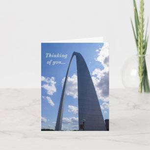 Gateway Arch Denken Sie an Sie Karte