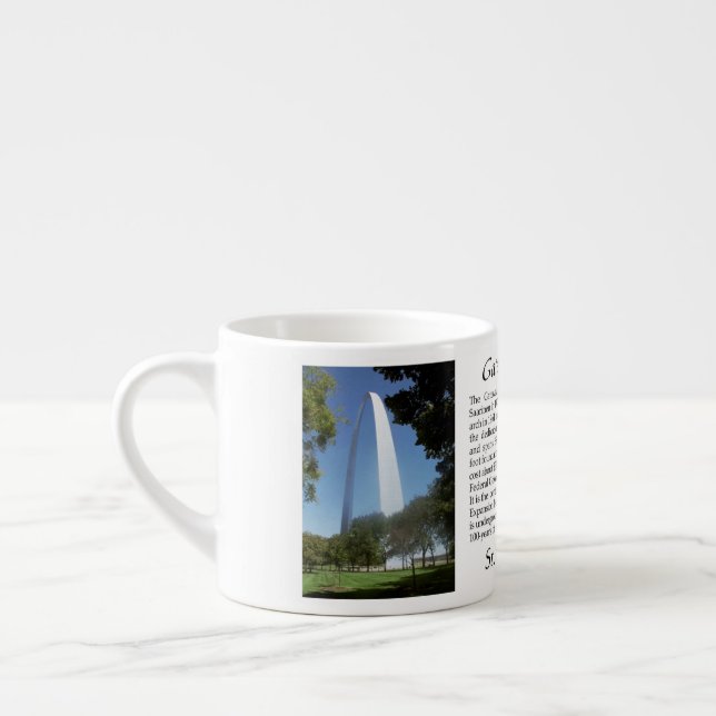 Gateway Arch Espresso Tasse (Links)