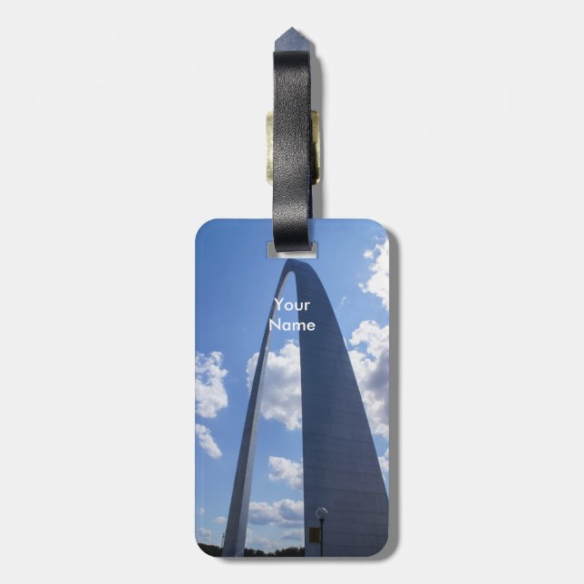 Gateway Arch Gepäckanhänger (Rückseite vertikal)