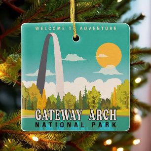 Gateway Arch National Park - Missouri Saint Louis Keramikornament